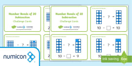 Numicon Shapes To Peg Cards Teacher Made